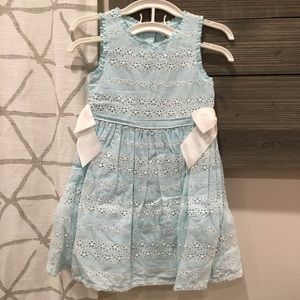 Janie and Jack spring summer dress with eyelets